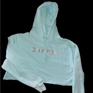 Women’s Champion crop hoodie